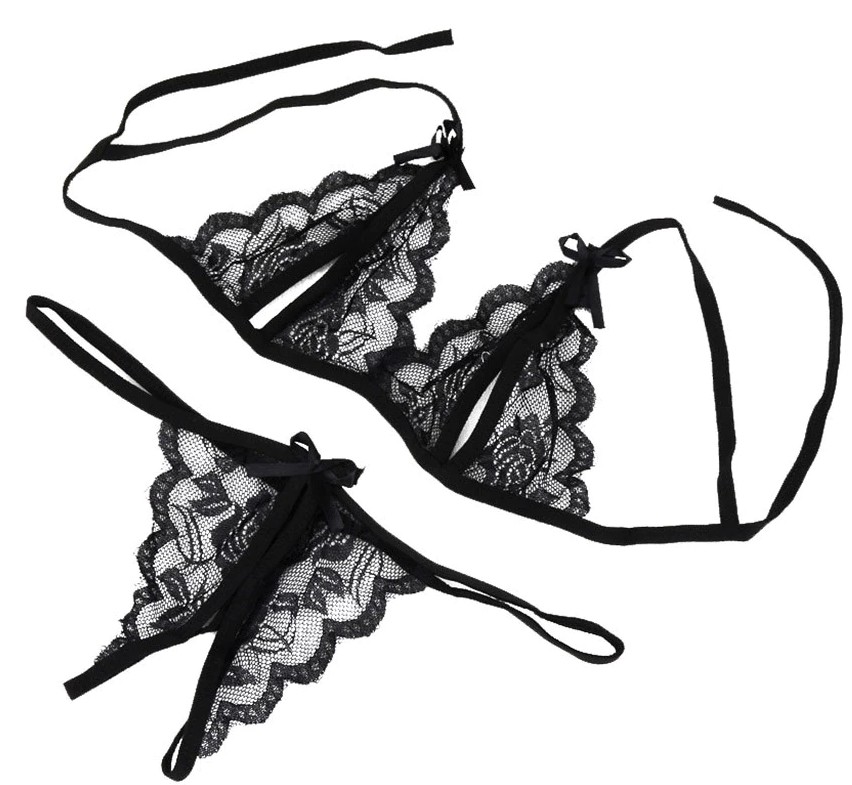Sexy Lace Bra Lingerie Set for women-2